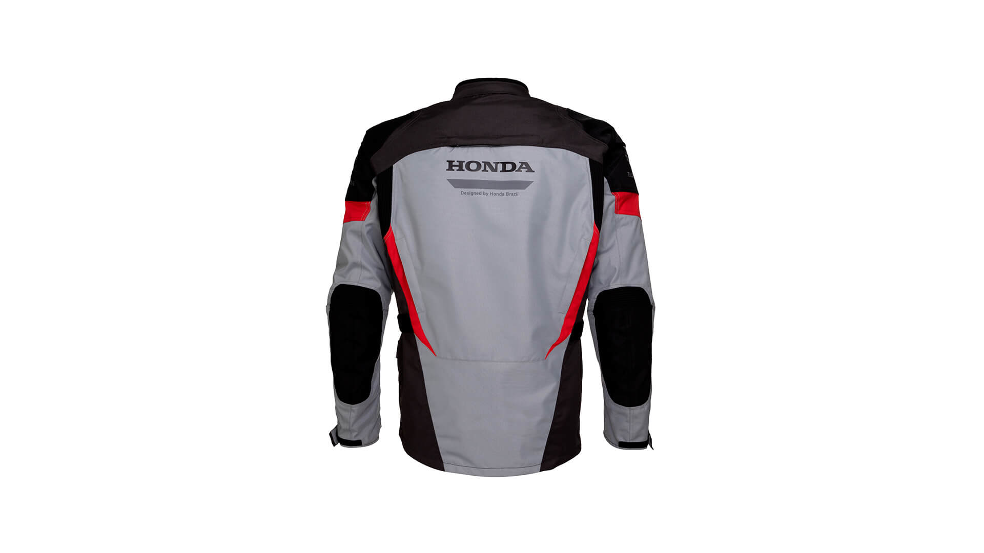 Jaqueta Honda - Parka Advent Preto/Vermelho