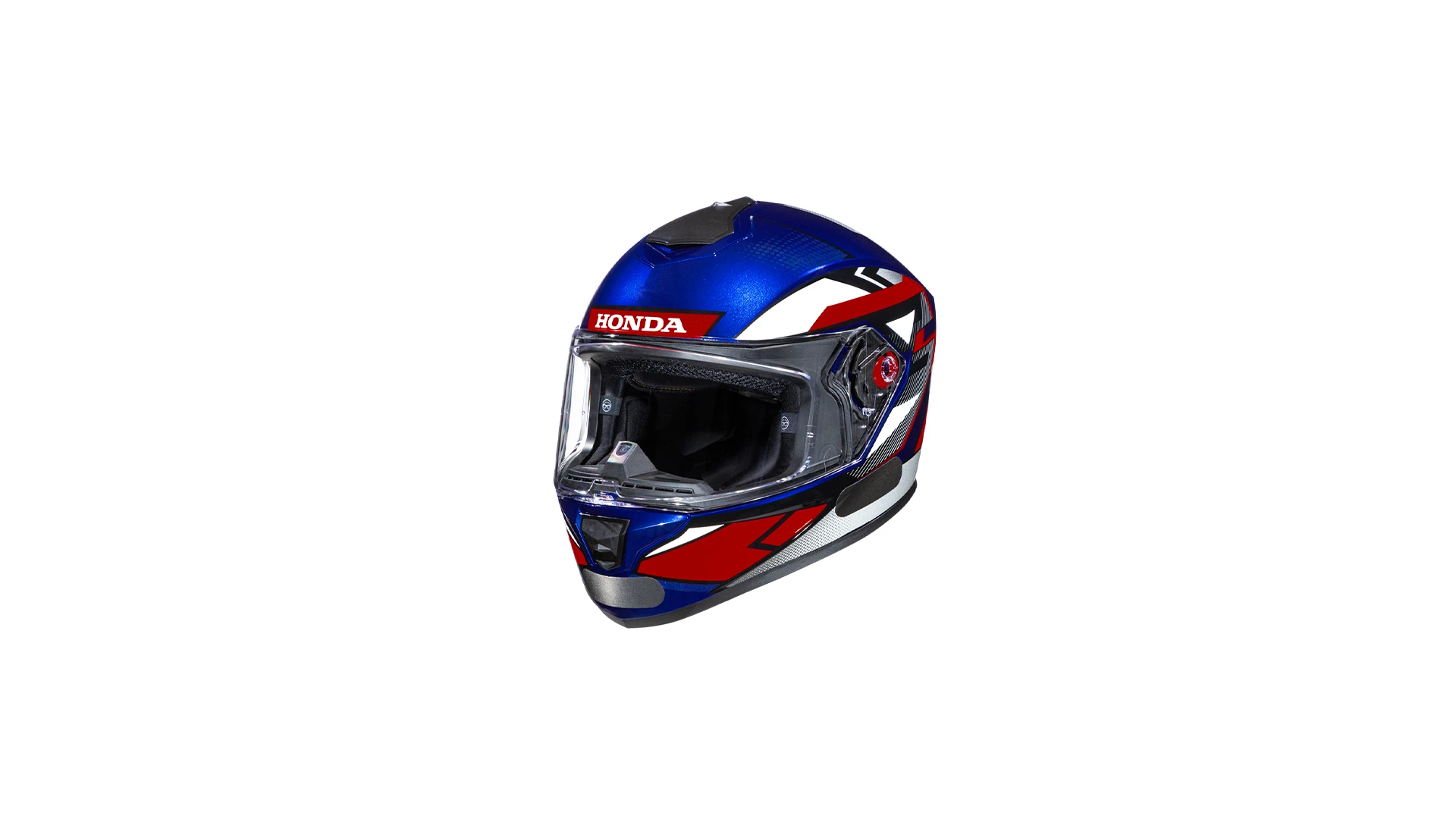 Capacete HF3 2 2025 Azul/Vermelho
