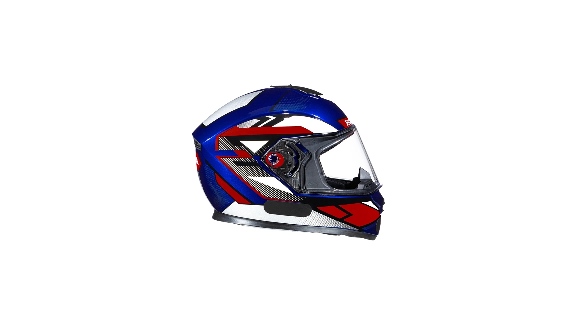 Capacete HF3 2 2025 Azul/Vermelho