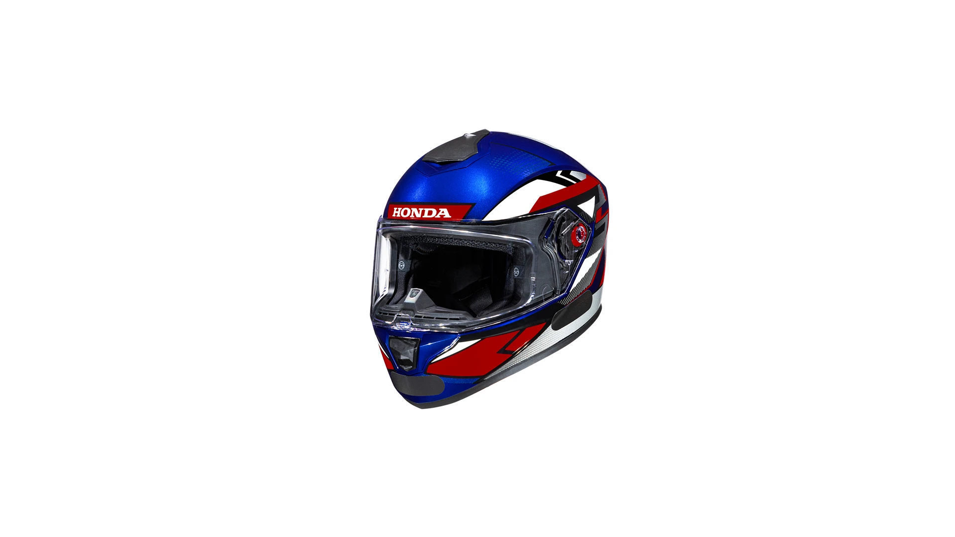 Capacete HF3 2 2025 Azul/Vermelho