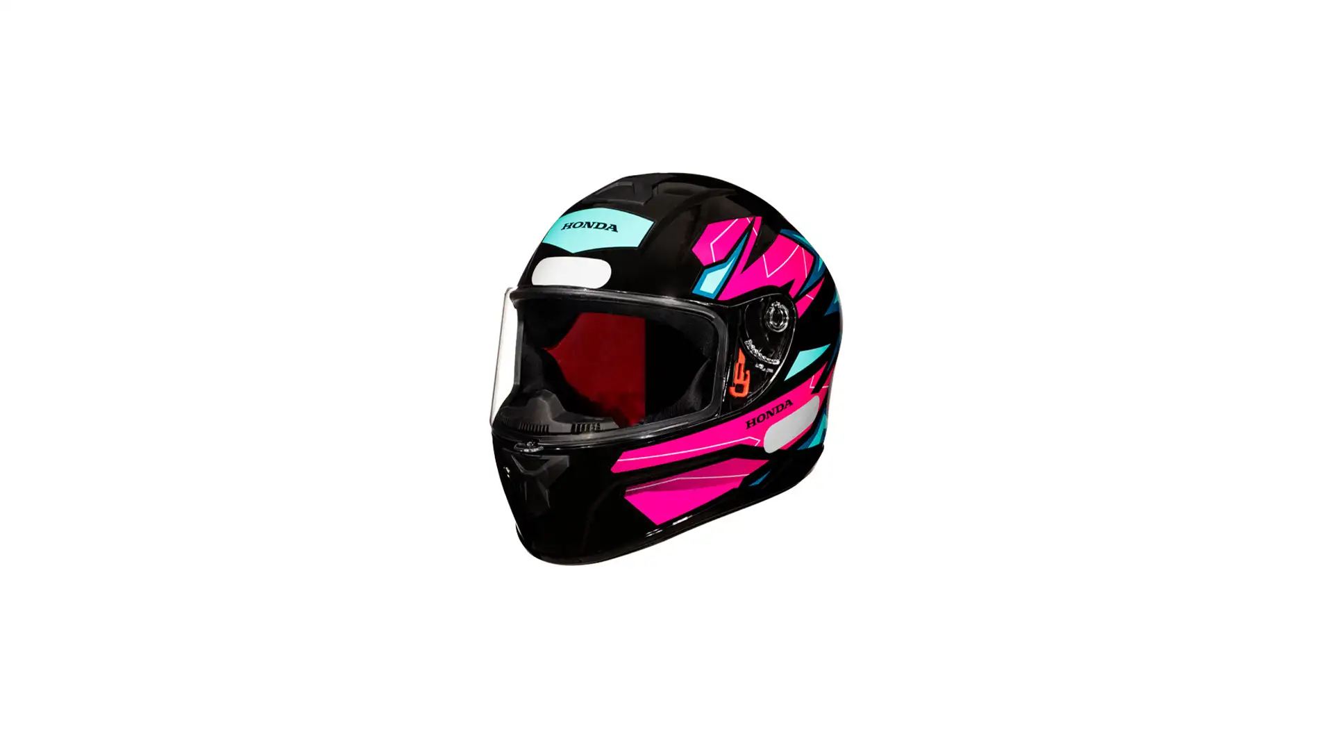 Capacete HFS 2 Preto/Magenta