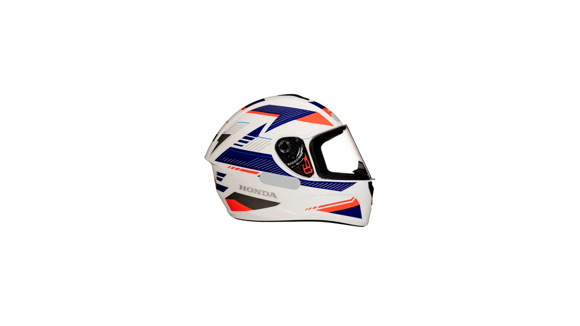 Capacete HFS 2 Branco/Vermelho