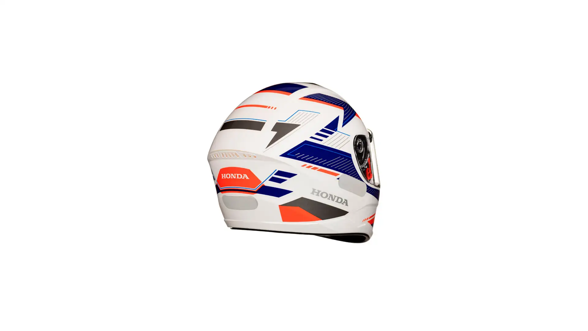 Capacete HFS 2 Branco/Vermelho