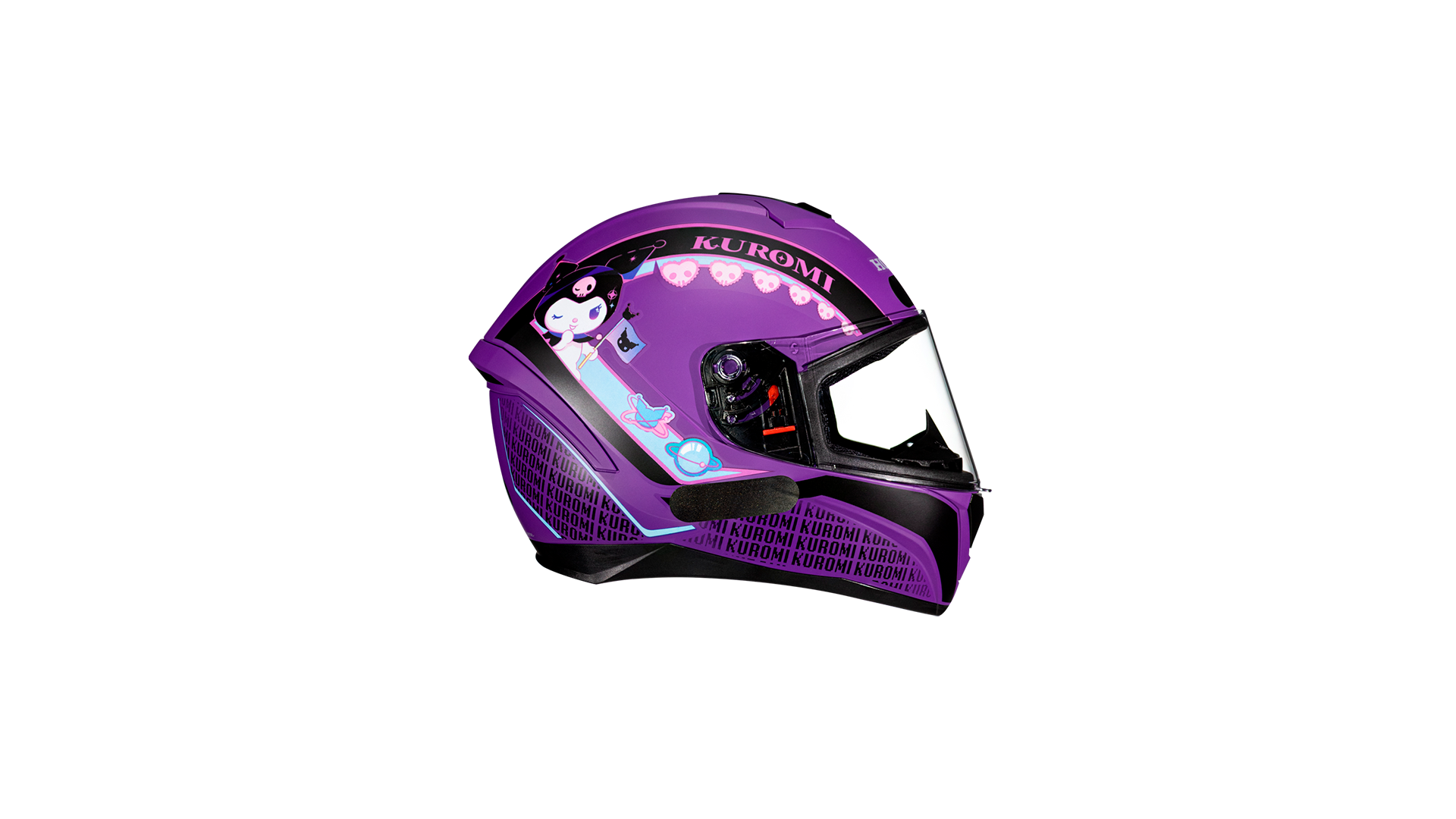 Capacete Honda Kuromi - Versão Especial