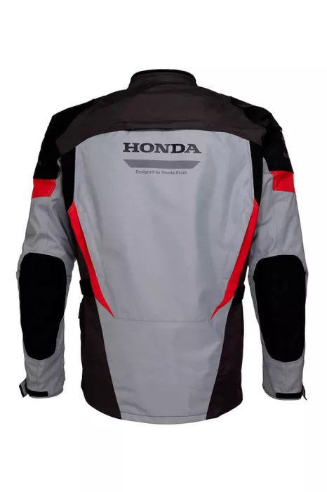 Jaqueta Honda - Parka Advent Preto/Vermelho