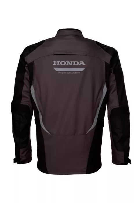 Jaqueta Honda - Parka Advent Preto/Cinza