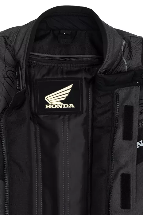 Jaqueta Honda - Parka Advent Preto/Cinza