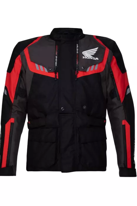 Jaqueta Honda - Parka Adventure Pro Preto/Vermelho