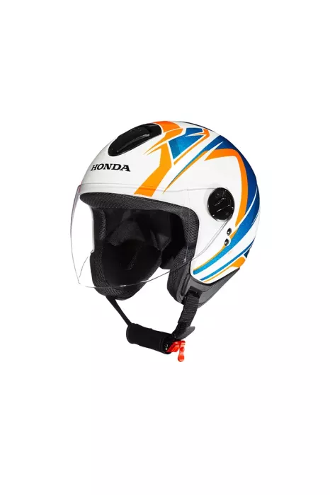 Capacete HNJ 2025 Branco/Azul