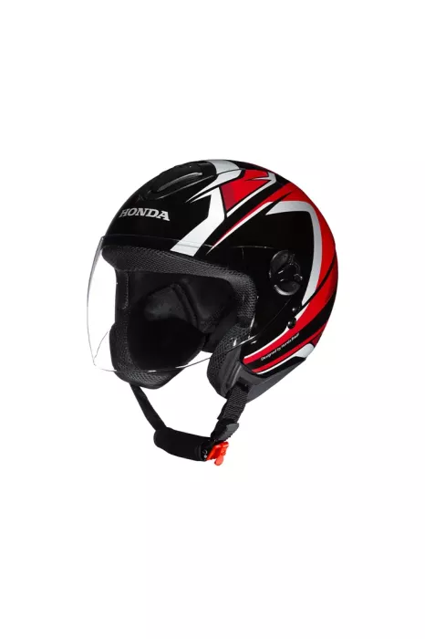 Capacete HNJ 2025 Vermelho / Preto