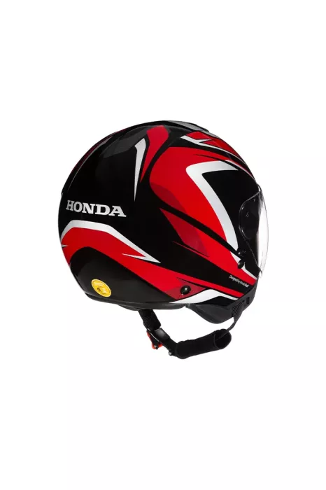 Capacete HNJ 2025 Vermelho / Preto