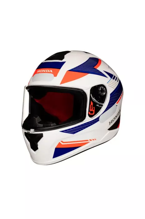 Capacete HFS 2 Branco/Vermelho