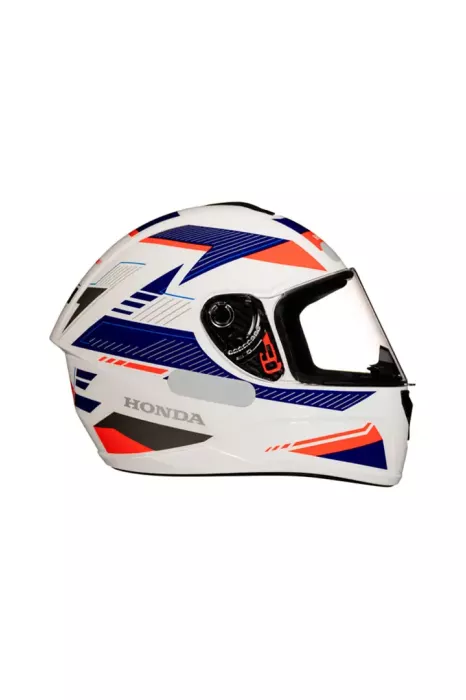 Capacete HFS 2 Branco/Vermelho