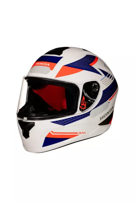 Capacete HFS 2 Branco/Vermelho