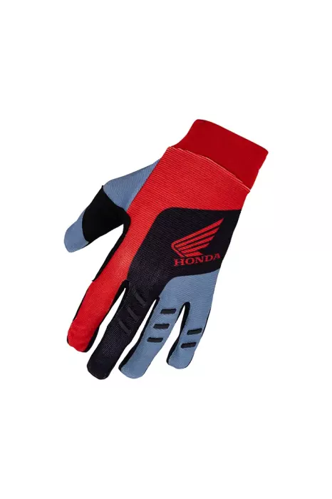Luva Honda Off-Road Vermelho/Cinza/Preto