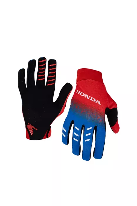 Luva Honda Off-Road Azul/Vermelho