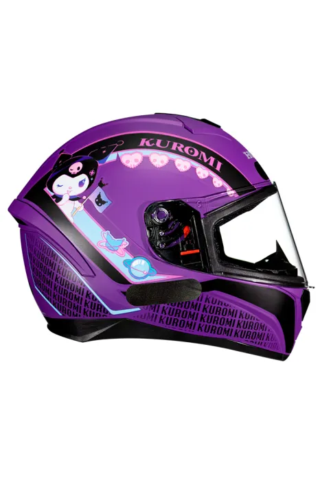 Capacete Honda Kuromi - Versão Especial