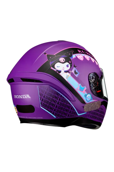 Capacete Honda Kuromi - Versão Especial