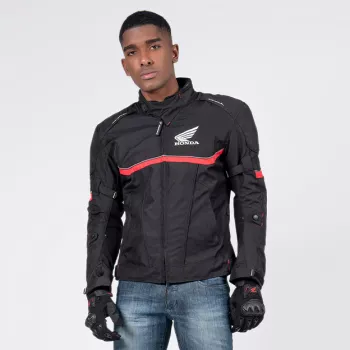 Jaqueta de shop motoqueiro honda