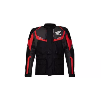 Jaqueta Honda - Parka Adventure Pro Preto/Vermelho