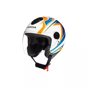 Capacete HNJ 2025 Branco/Azul