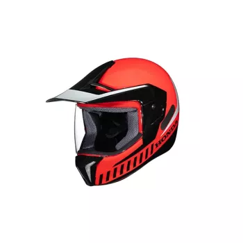 Capacete H3S 2025 Vermelho e Preto