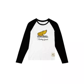 Camiseta Feminina Honda Vintage Legends Manga Longa