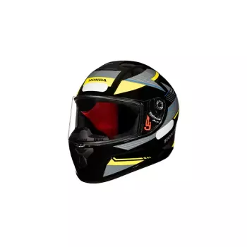 Capacete HFS 2 Preto/Amarelo