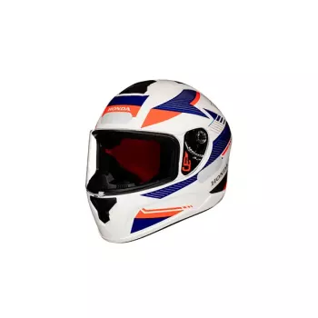 Capacete HFS 2 Branco/Vermelho