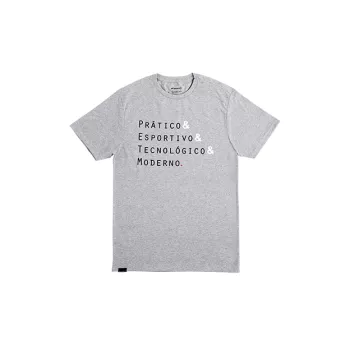 Camiseta Urban Words - Cinza Mescla - Coleção Urban6