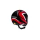 Capacete HNJ 2025 Vermelho / Preto
