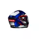 Capacete HF3 2 2025 Azul/Vermelho