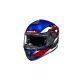 Capacete HF3 2 2025 Azul/Vermelho