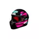 Capacete HFS 2 Preto/Magenta