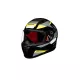 Capacete HFS 2 Preto/Amarelo