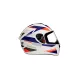 Capacete HFS 2 Branco/Vermelho