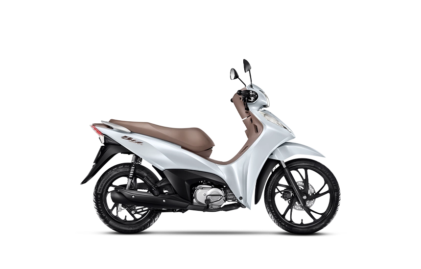 Imagem Home Honda Biz 125 EX Branco Perolizado – Pearl Hakuji White