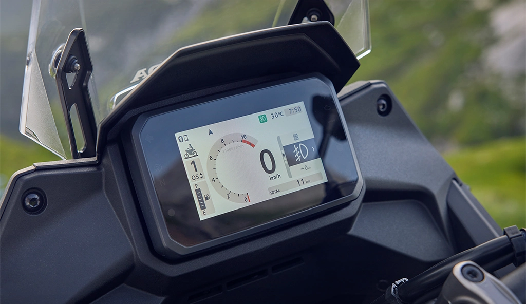 Painel de TFT Colorido da Honda Transalp 750