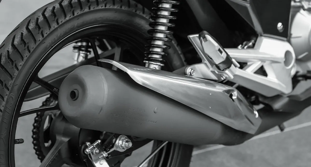 Escapamento da Moto Honda CG 160 Fan