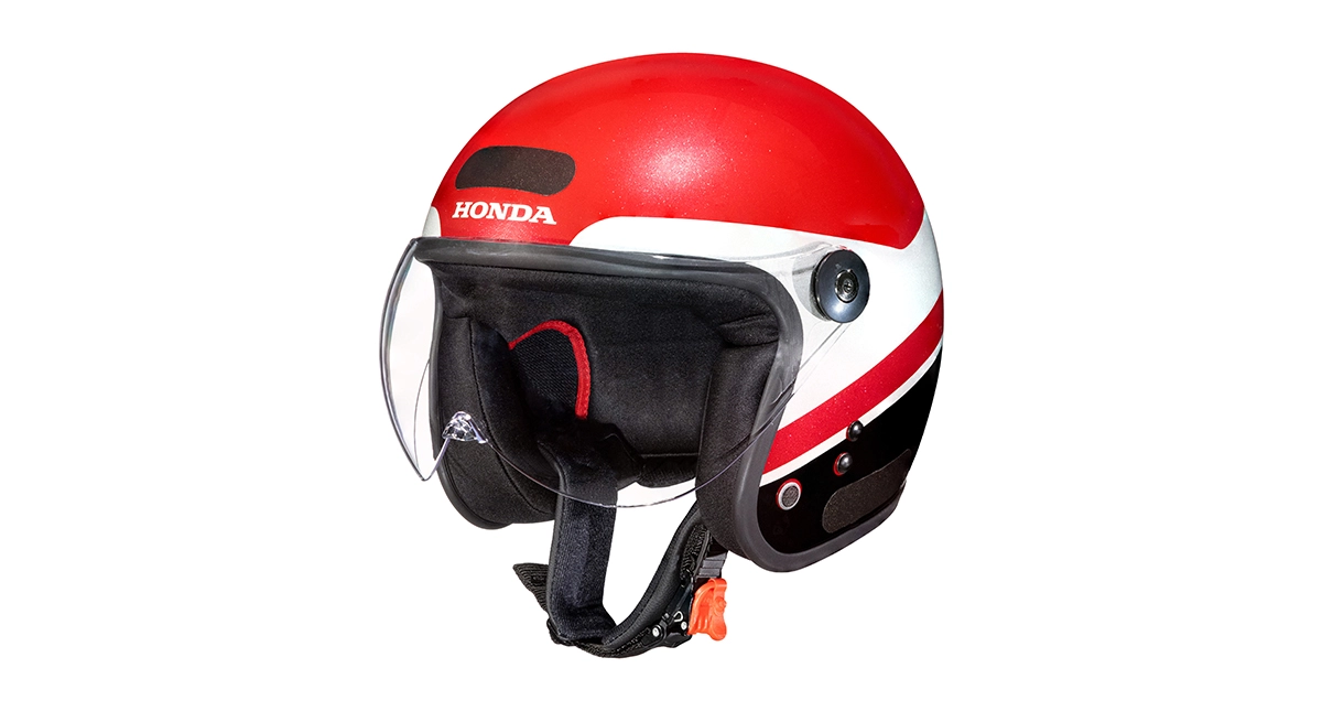 Capacete Honda HJS 2025 vermelho