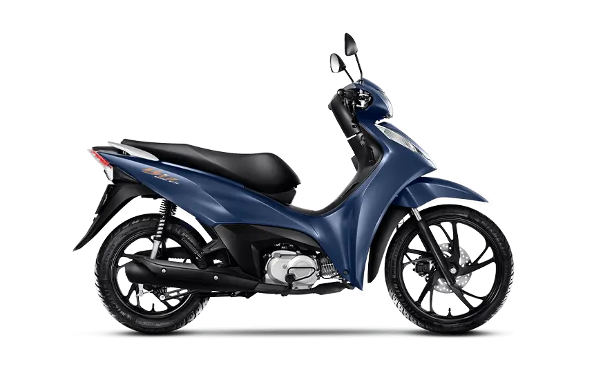 Imagem Home Honda Biz 125 EX Azul Metálico –  Mat Noturno Blue Metallic