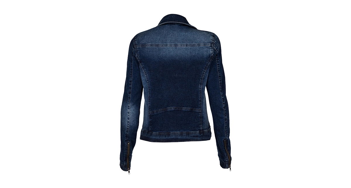 Jaqueta Jeans - visão das costas