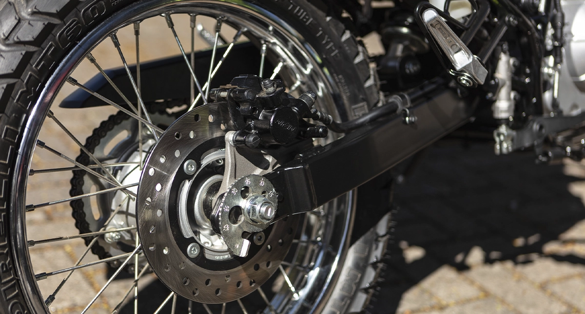 Roda e freio da Honda NXR Bros 160 2025