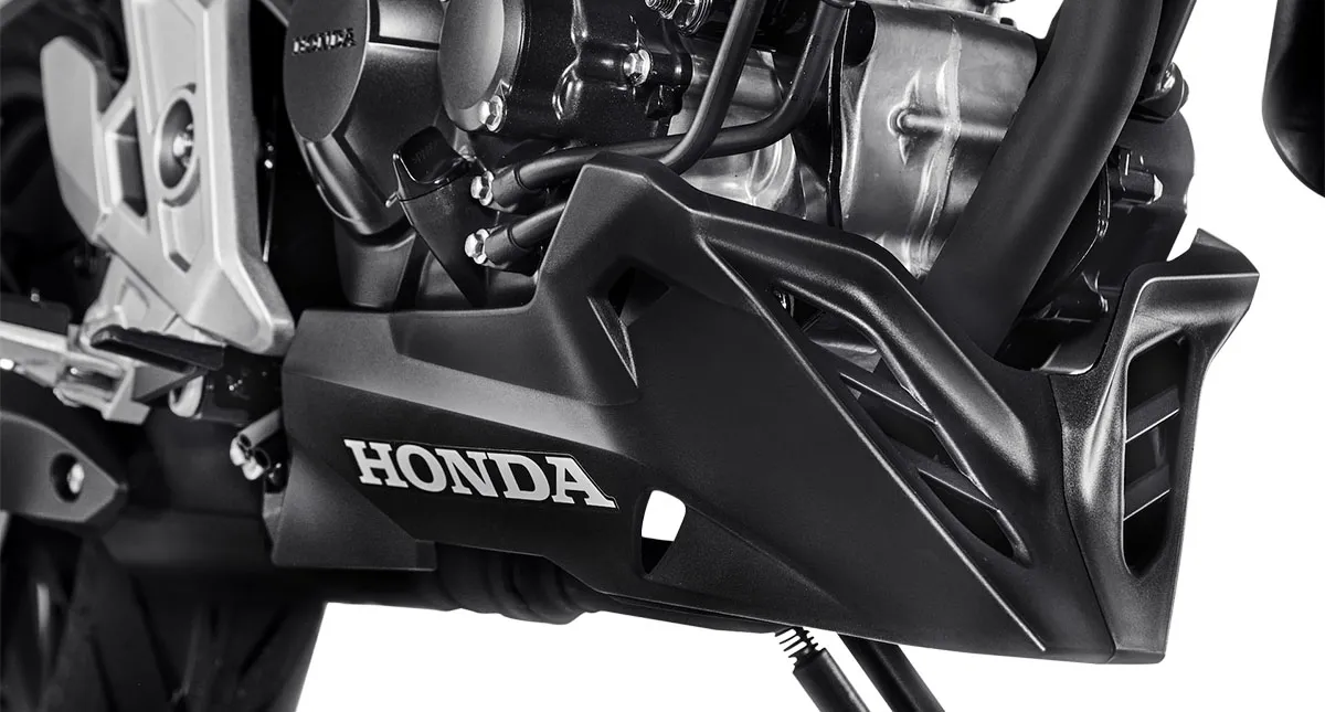 Detalhe Motor da Moto Honda CB300F Twister