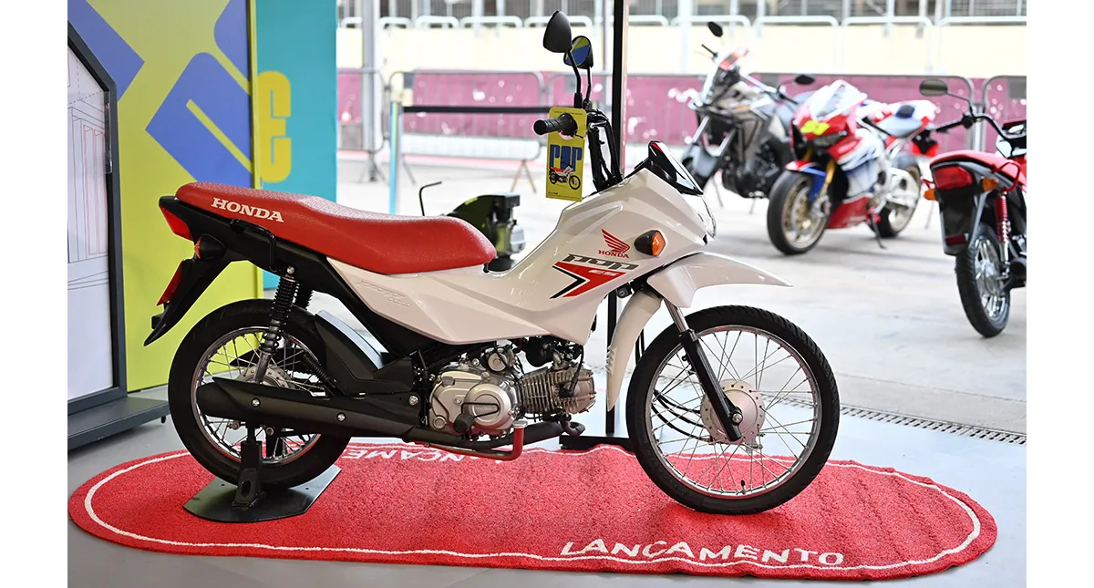 Nova Motocicleta Honda POP 110i ES exposta no Festival Interlagos 2024