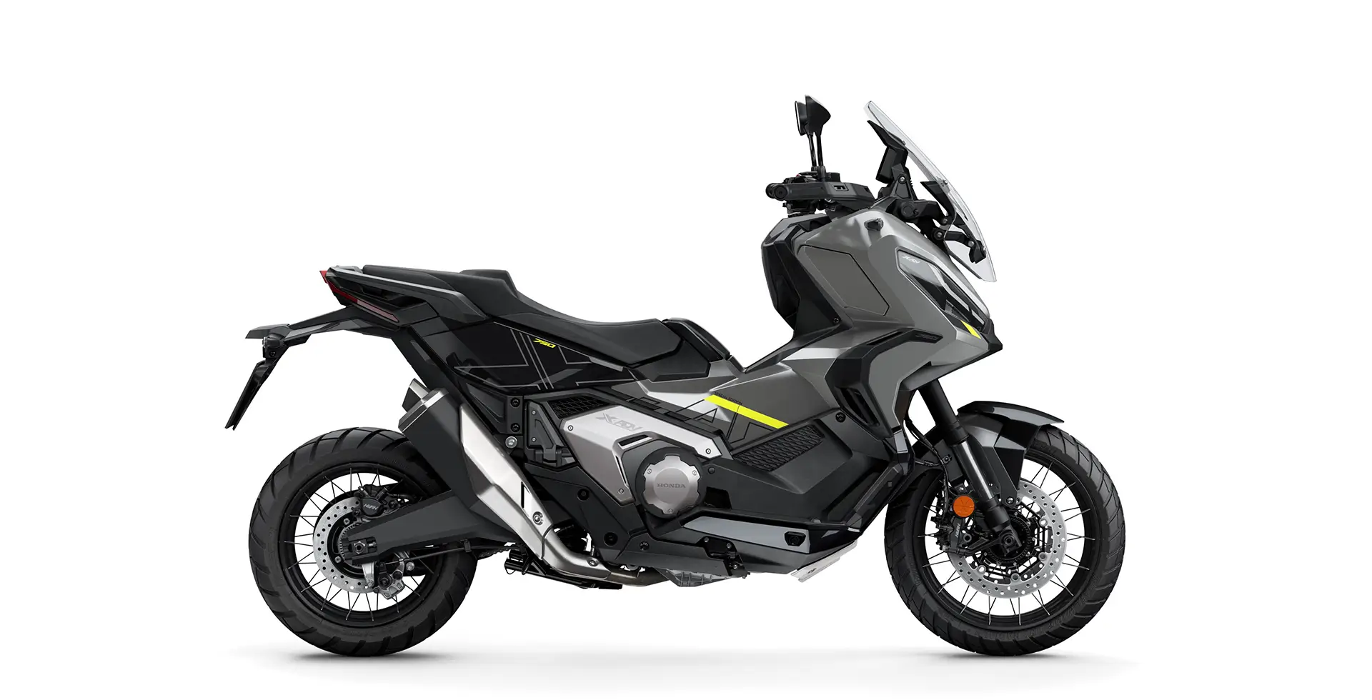 Moto Honda X-ADV Iridium Gray Metallic - Cinza Metálico Lateral