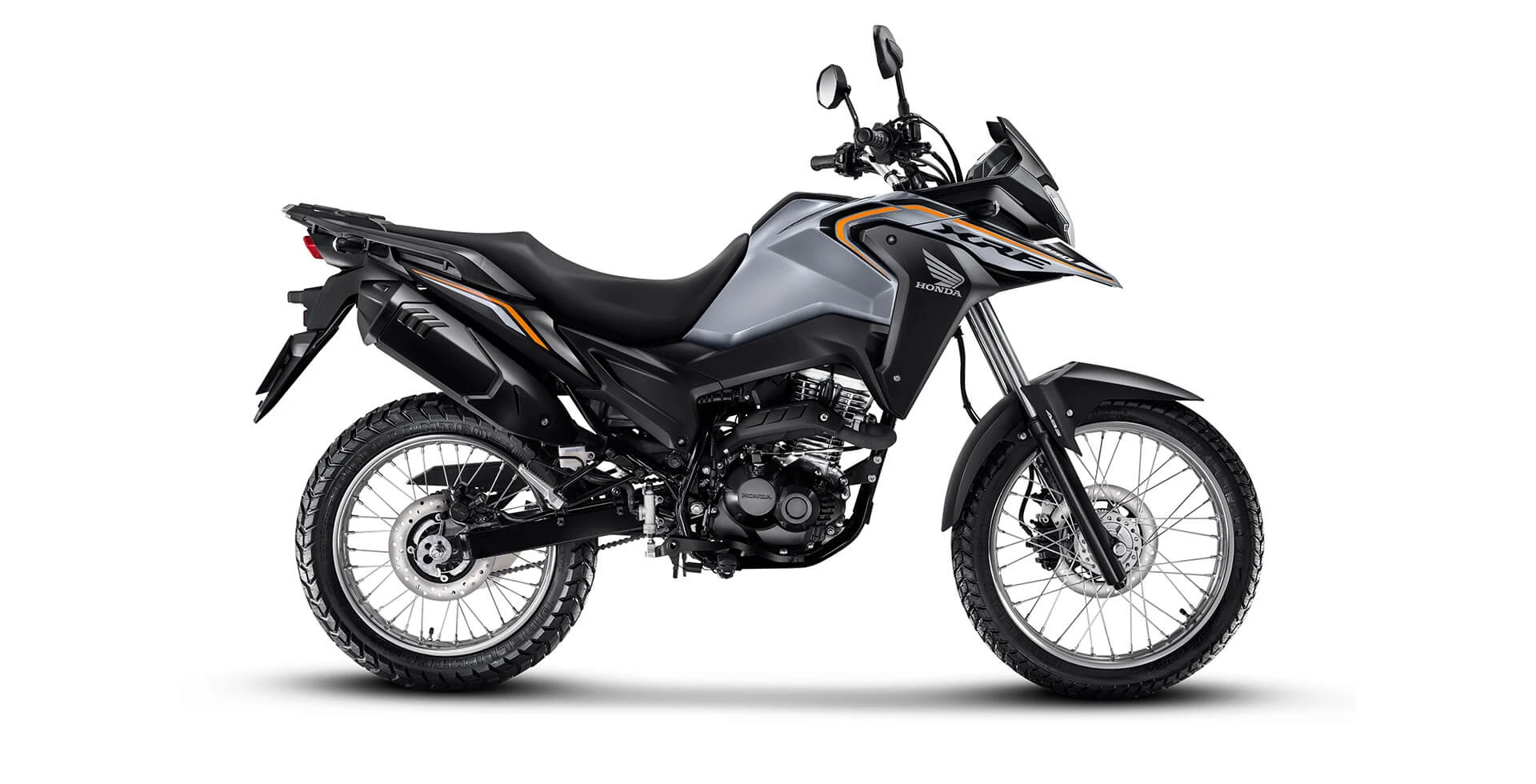 Honda XRE 190 Lateral direita Cinza Perolizado – Pearl Stark Gray