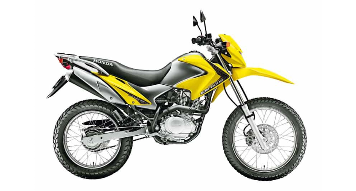 Moto Honda NXR Bros 150 2009 Amarela