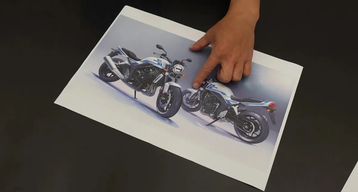 Desenho motocicleta conceito