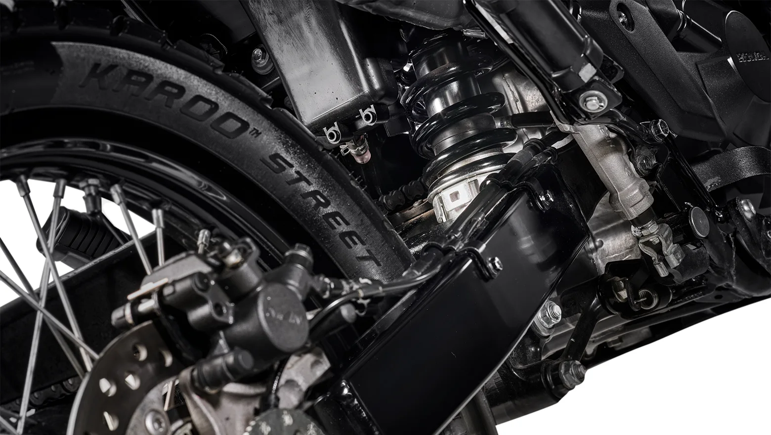 Sahara 300 Suspensão Traseira